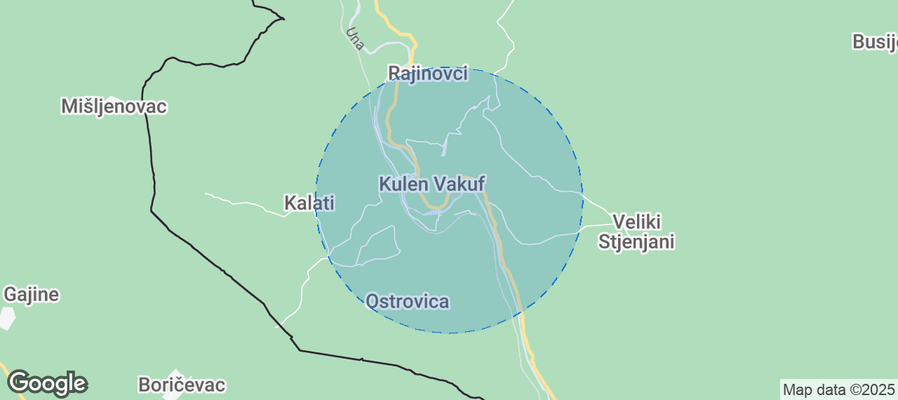 Discover Kulen Vakuf Airbnb Analytics